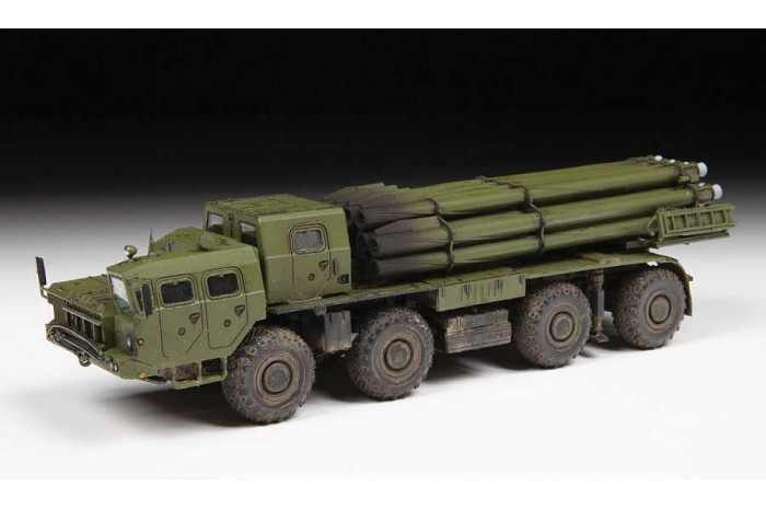 Model kit military 5072 - Multiple Rocket launch system "SMERCH" (1:72)