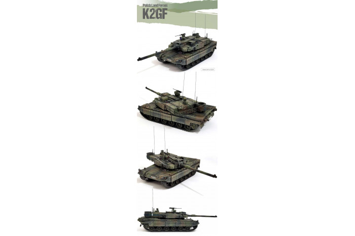 Model Kit military 13560 - Polish Land Forces K2GF (1:35)