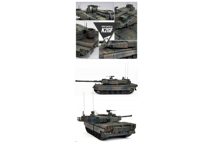 Model Kit military 13560 - Polish Land Forces K2GF (1:35)