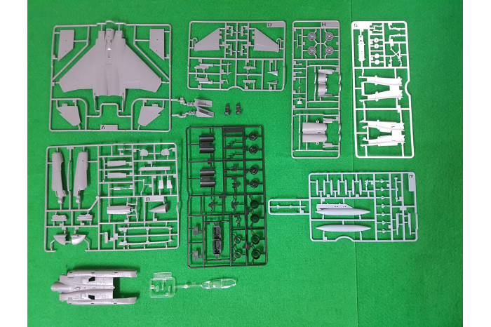 Model Kit letadlo 12554 - ROKAF F-15K Slam Eagle MCP (1:72)