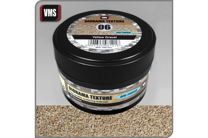 Diorama Texture 06 - Yellow Gravel - DI11
