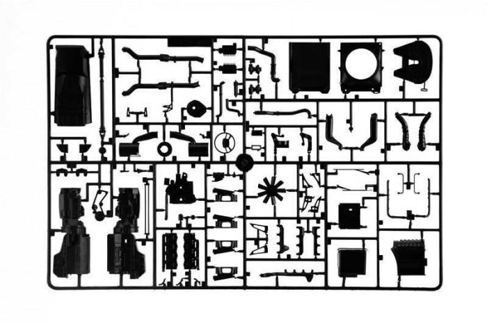 Model Kit truck 3965 - Scania S770 V8 "White Cab" (1:35)