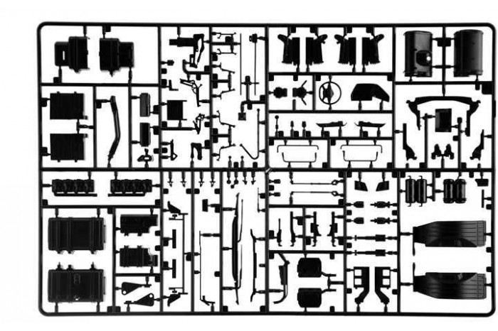 Model Kit truck 3965 - Scania S770 V8 "White Cab" (1:35)