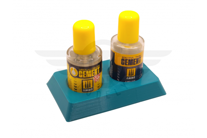 Glue bottle holder - dual (Ammo, AK)