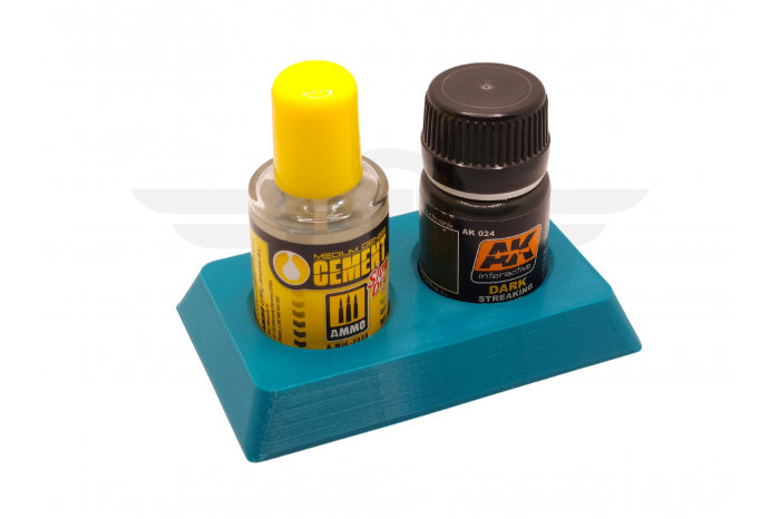 Glue bottle holder - dual (Ammo, AK)