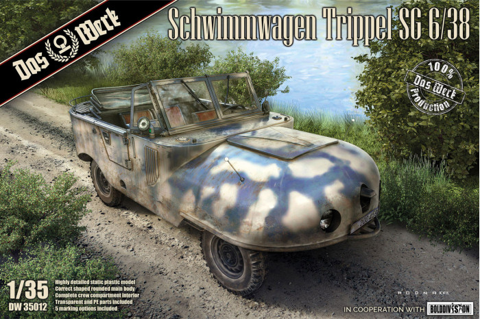Schwimmwagen Trippel SG 6/38 (1:35) - 35012