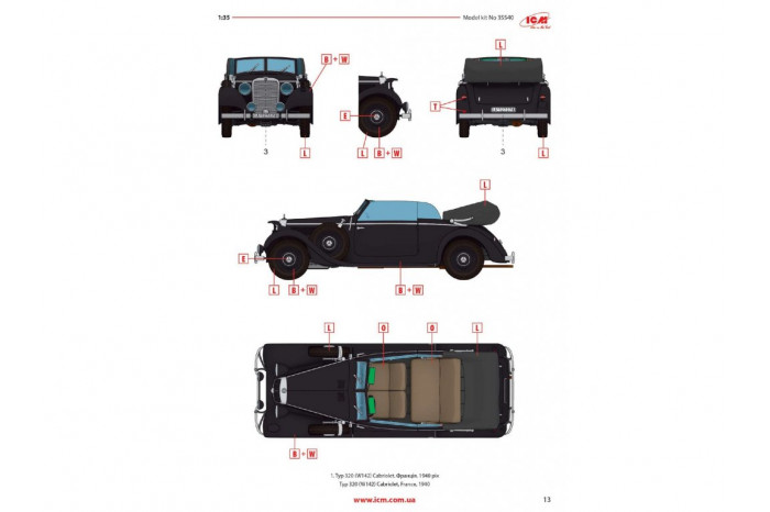 Assassination - complete set (1:35) - 1044/SN