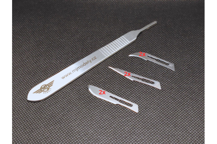 Modeling knife (scalpel) - set
