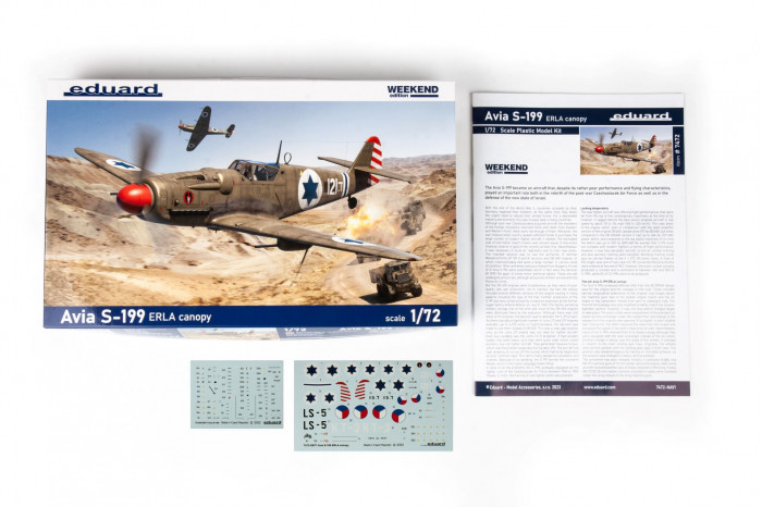 Avia S-199 ERLA canopy (1:72) - 7472