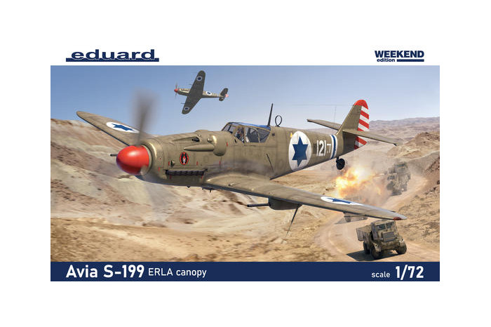 Avia S-199 ERLA canopy (1:72) - 7472