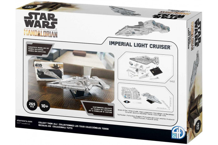 3D Puzzle REVELL 00325 - The Mandalorian: IMPERIAL LIGHT CRUISER™ (1:492)