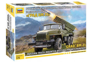 Model Kit military 5051 - BM-21 Grad 1 Rocket Launcher (1:72)