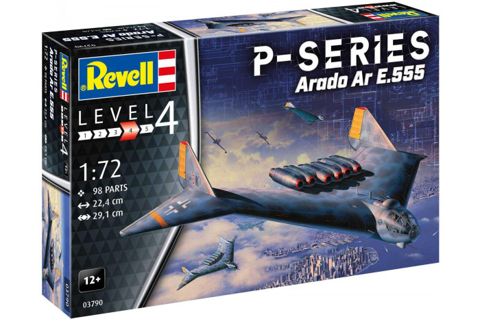 Plastic ModelKit letadlo 03790 - P-Series - AR555 (1:72)