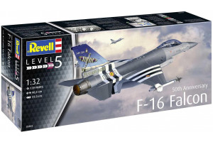 Plastic ModelKit letadlo 03802 - 50th Anniversary F-16 Falcon (1:32)