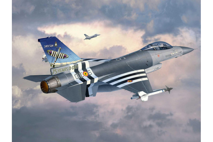 Plastic ModelKit letadlo 03802 - 50th Anniversary F-16 Falcon (1:32)