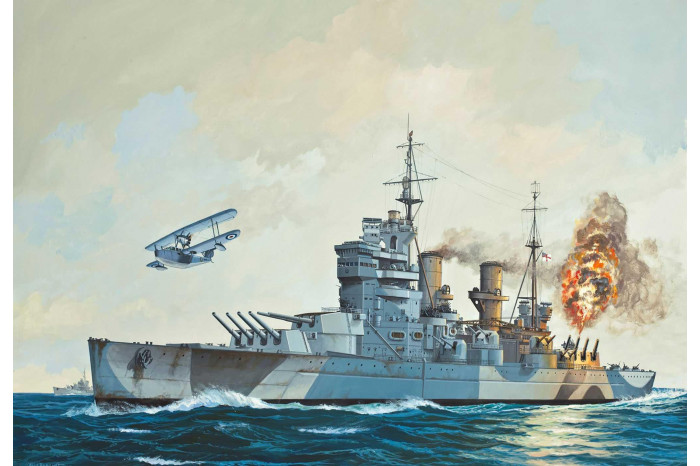 Plastic ModelKit loď 05182 - HMS Duke of York (1:1200)