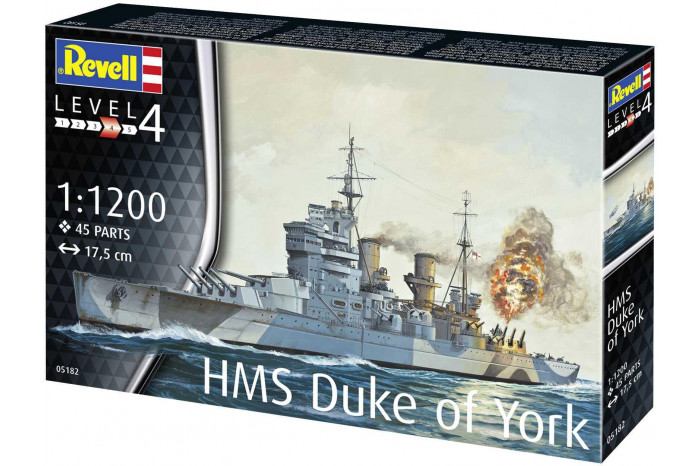 Plastic ModelKit loď 05182 - HMS Duke of York (1:1200)