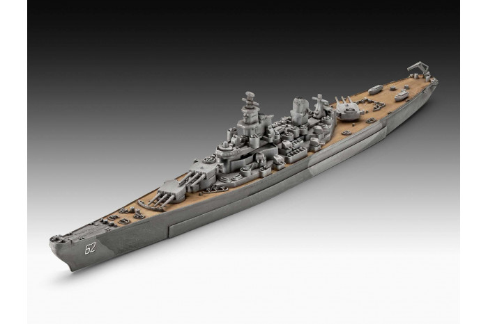 Plastic ModelKit loď 05183 - USS New Jersey (1:1200)