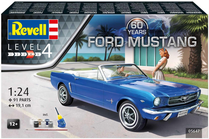 Gift-Set auto 05647 - 60th Anniversary Ford Mustang (1:24)