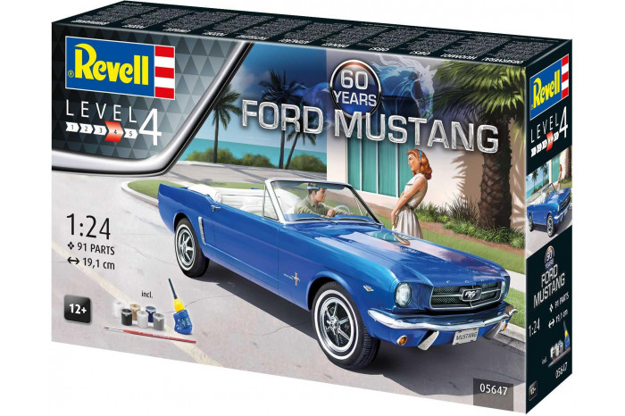 Gift-Set auto 05647 - 60th Anniversary Ford Mustang (1:24)