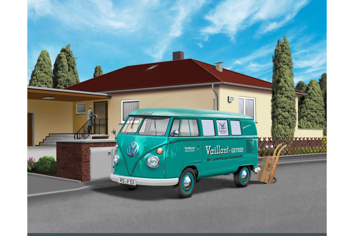 Gift-Set auto 05648 - 150 Years of Vaillant (VW T1 Bus) (1:24)