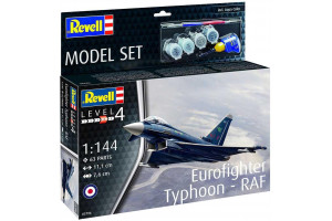 ModelSet letadlo 63796 - Eurofighter Typhoon - RAF (1:144)