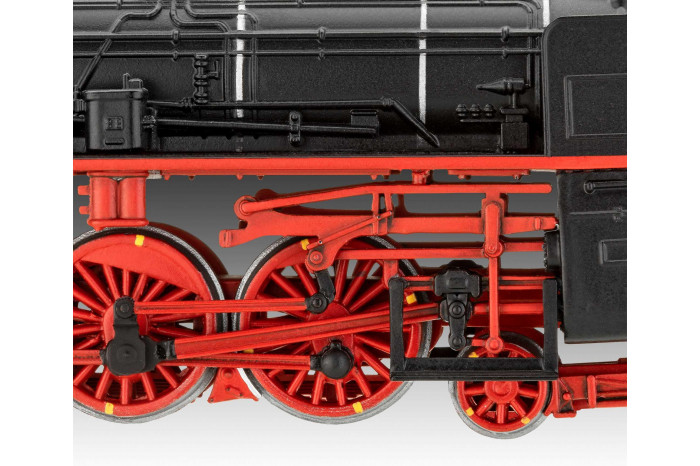 Plastic ModelKit lokomotiva 02168 - Express locomotive S3/6 BR18(5) with Tender 2‘2’T (1:87)