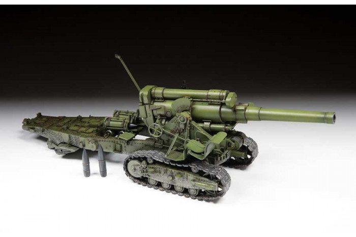 Model Kit military 3704 - M1931 (B-4) 203mm Howitzer WWII (1:35)
