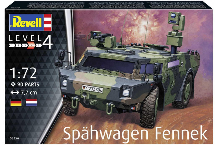 Plastic ModelKit military 03356 - Spähwagen Fennek (1:72)