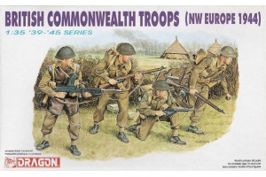 Model Kit figurky 6055 - BRITISH COMMONWEALTH TROOPS (NW EUROPE 1944) (1:35)
