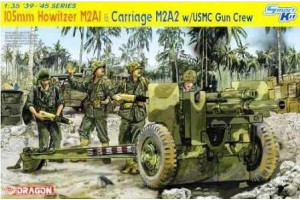 Model Kit military 6531 - 105mm HOWITZER M2A1 & CARRIAGE M2A2 (1:35)