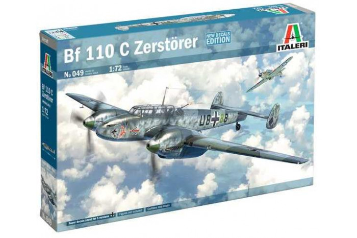 Model Kit letadlo 0049 - Bf-110 C3/C4 Zerstörer (1:72)