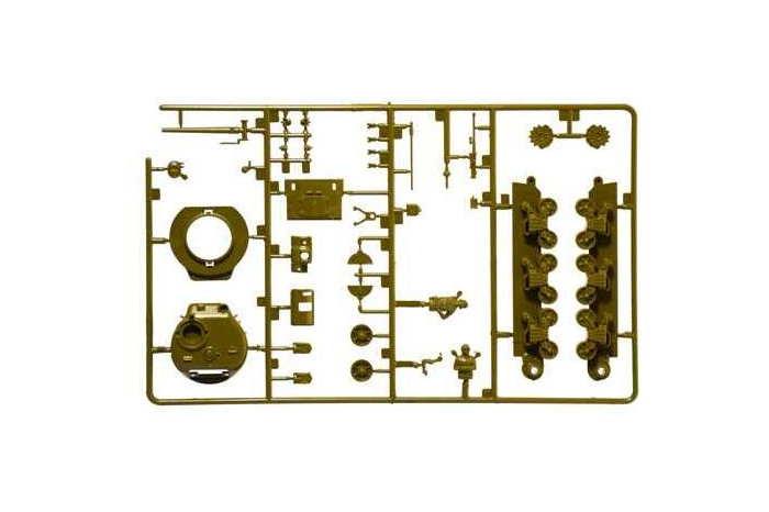 Model Kit tank 25751 - M4 Sherman 75mm (1:56)