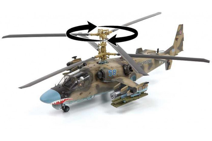 Model Kit vrtulník 4830 - Ka-52 (1:48)