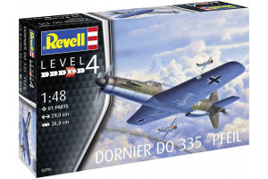 Plastic ModelKit letadlo 03795 - Do335 Pfeil (1:48)