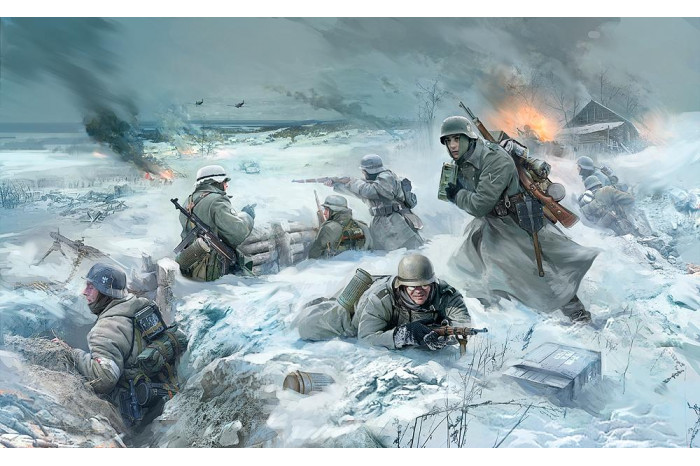 Model Kit figurky 3627 - German Infantry Winter 1941/42 (1:35)