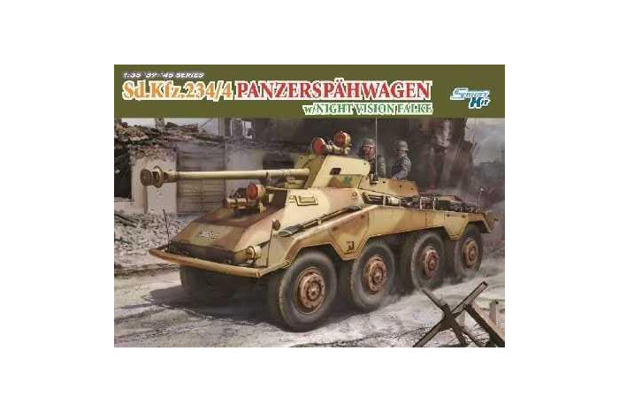 Model Kit military 6836 - Sd.Kfz.234/4 w/NIGHT VISION FALKE (1:35)