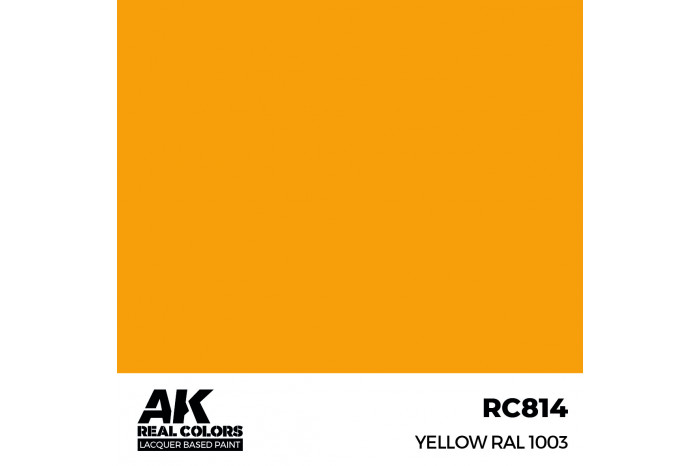 Yellow RAL 1003 - RC814