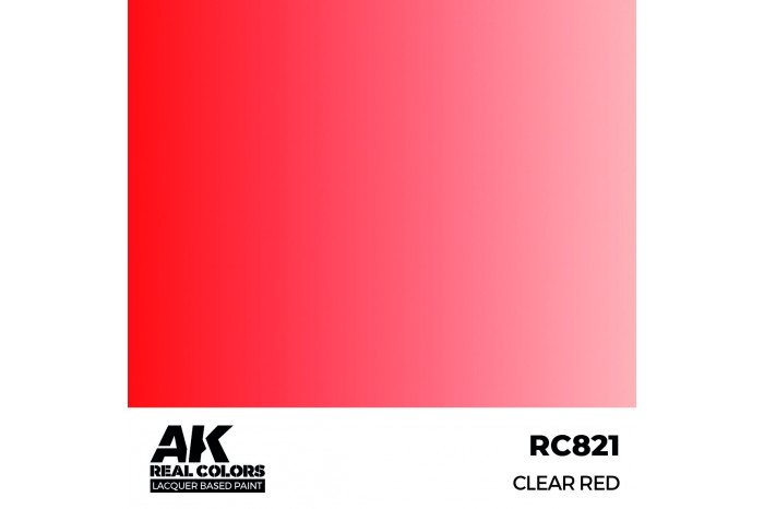 Clear Red - RC821