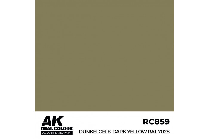Dunkelgelb-Dark Yellow RAL 7028 - RC859