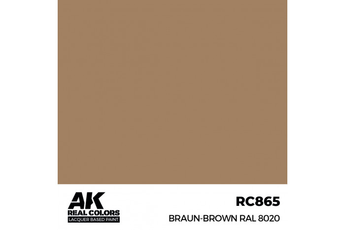 Braun-Brown RAL 8020 - RC865