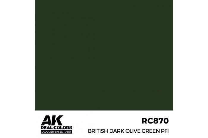 British Dark Olive Green PFI - RC870