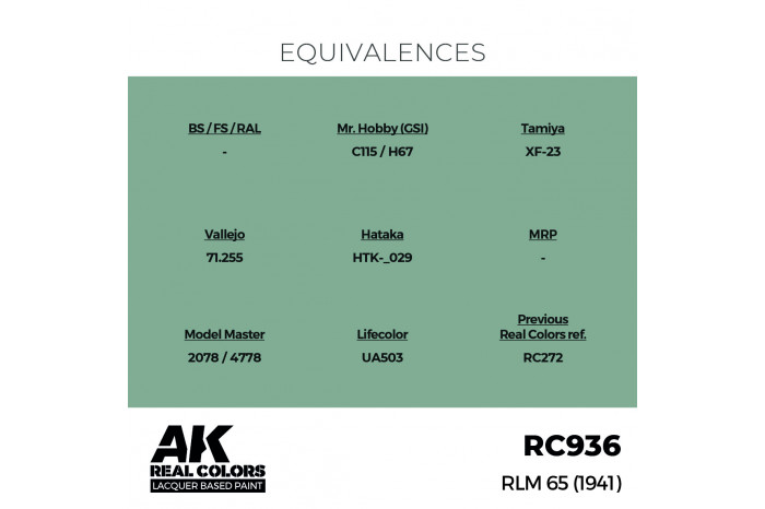RLM 65 (1941) - RC936