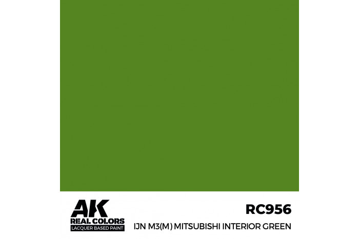 IJN M3 (M) MITSUBISHI Interior Green - RC956