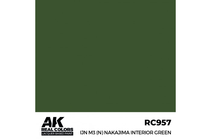 IJN M3 (N) Nakajima Interior Green - RC957