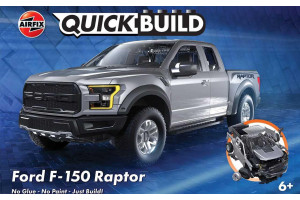 Quick Build auto J6053 - Ford F-150 Raptor - Grey