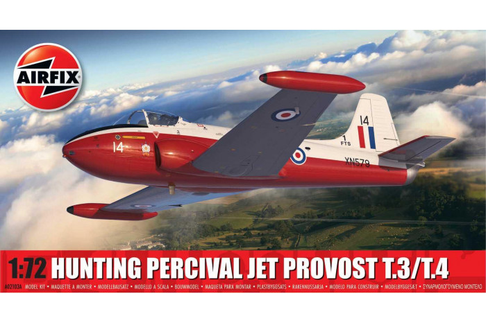 Classic Kit letadlo A02103A - Hunting Percival Jet Provost T.3/T.4 (1:72)