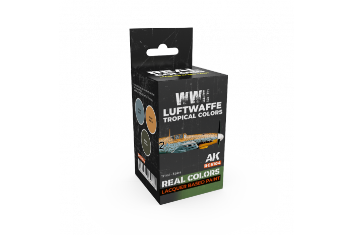 WWII Luftwaffe Tropical Colors SET - RCS104