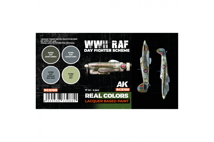 WWII RAF Day Fighter Scheme SET - RCS109