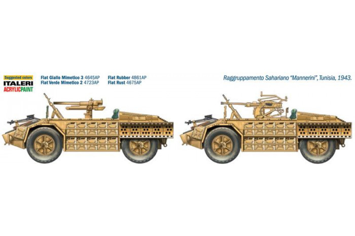 Model Kit military 6530 - AS 42 SAHARIANA (1:35)